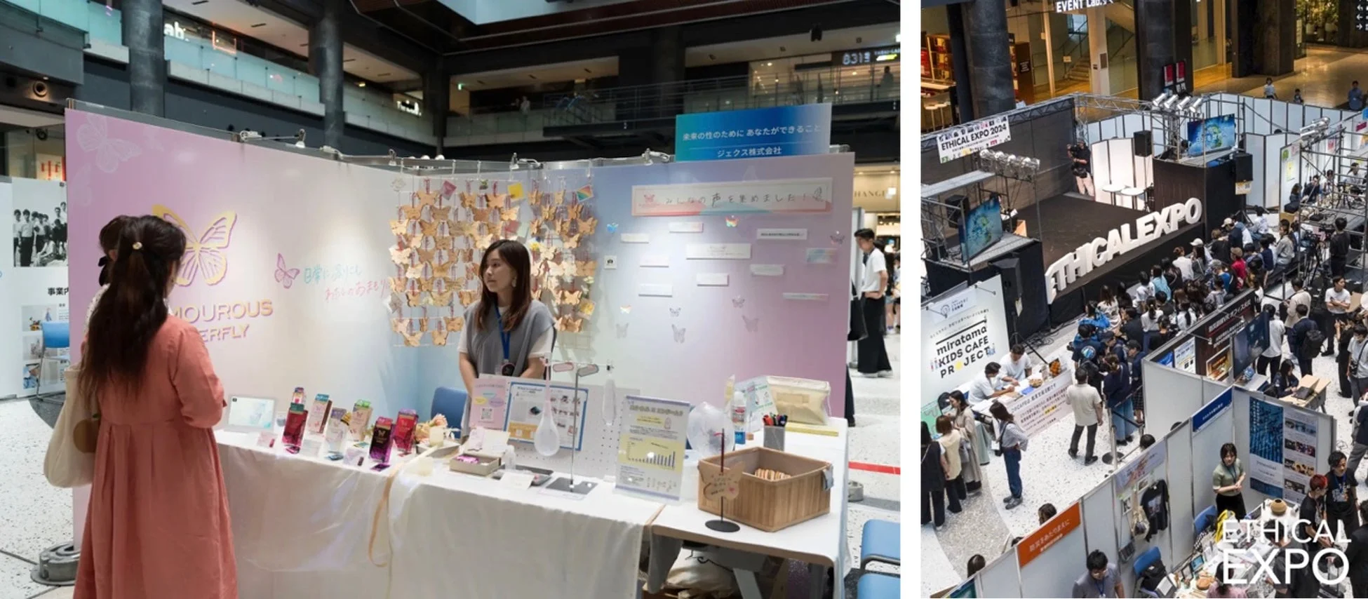 これまでの出展の様子