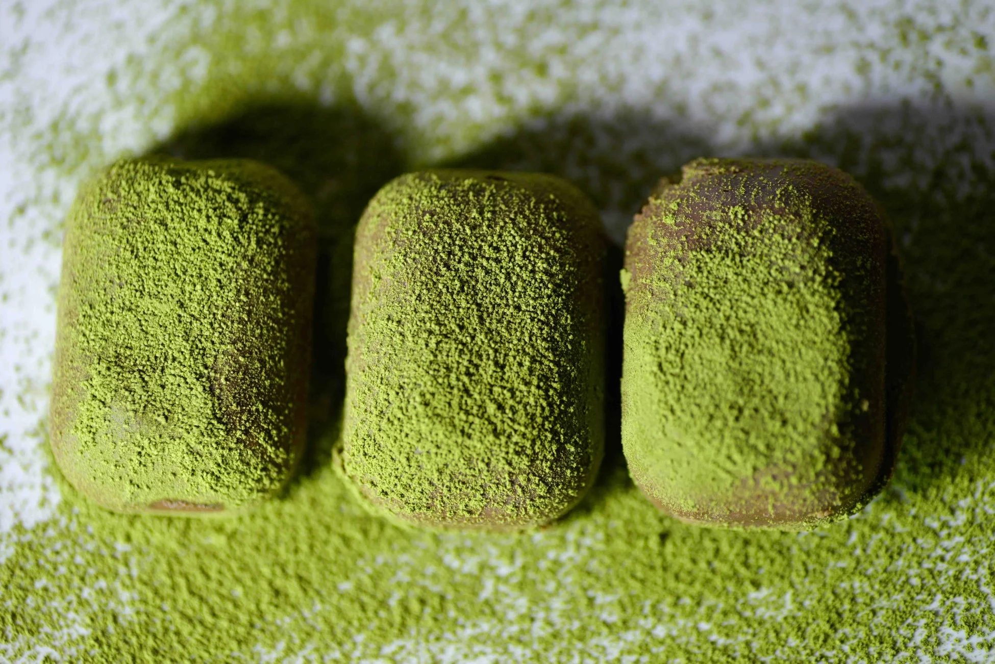 抹茶に溺れるショコラ餅