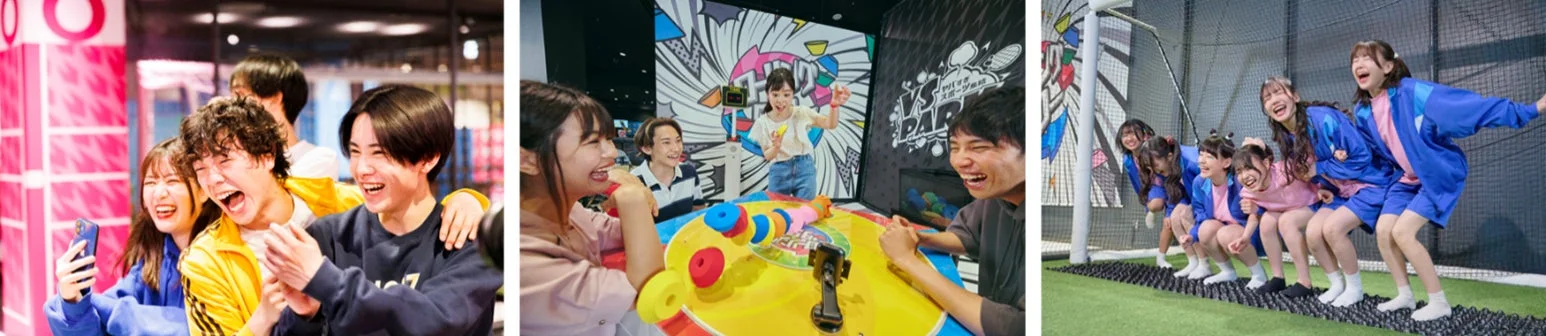 VS PARK施設内の様子