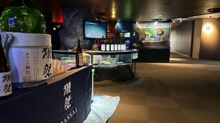 獺祭のプロモーションブース