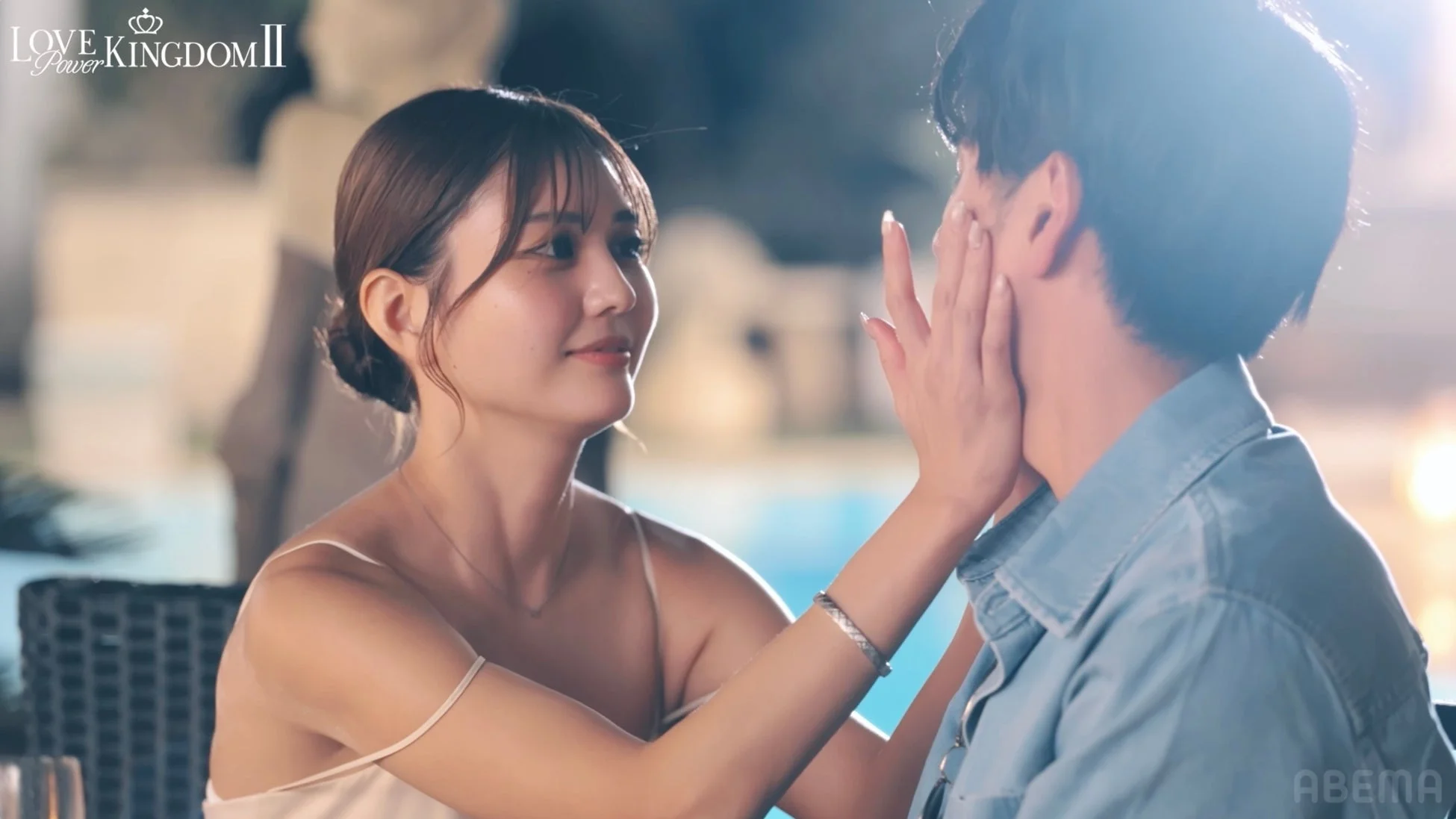 ゆめがたかしにアプローチするシーン