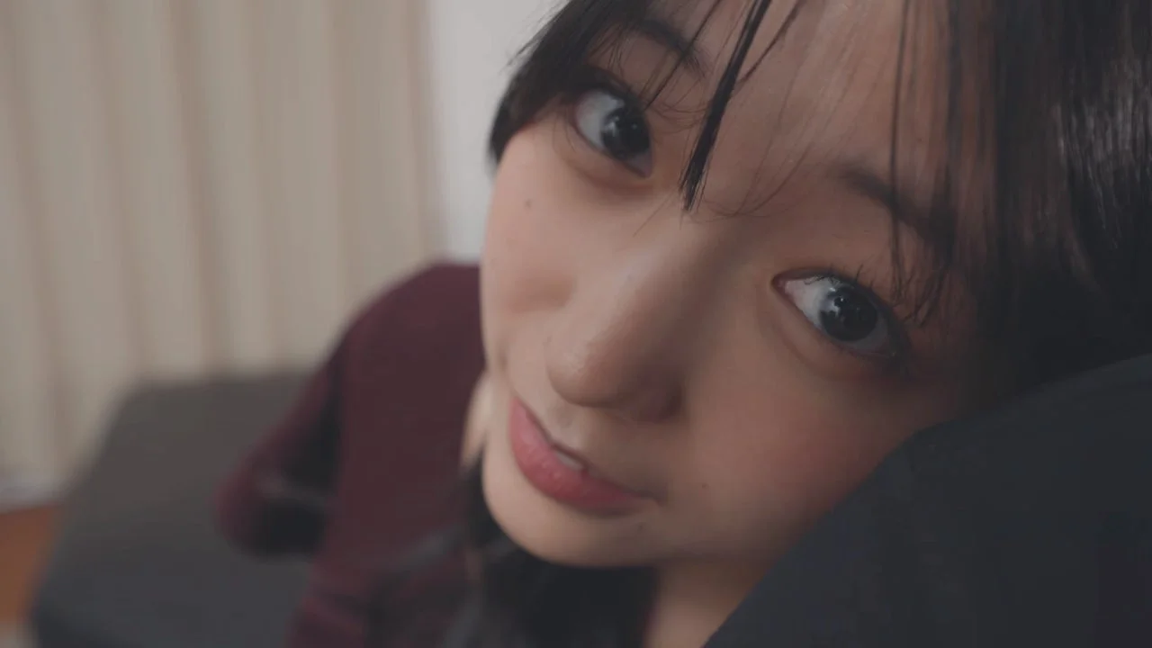 笑顔の女性のクローズアップ