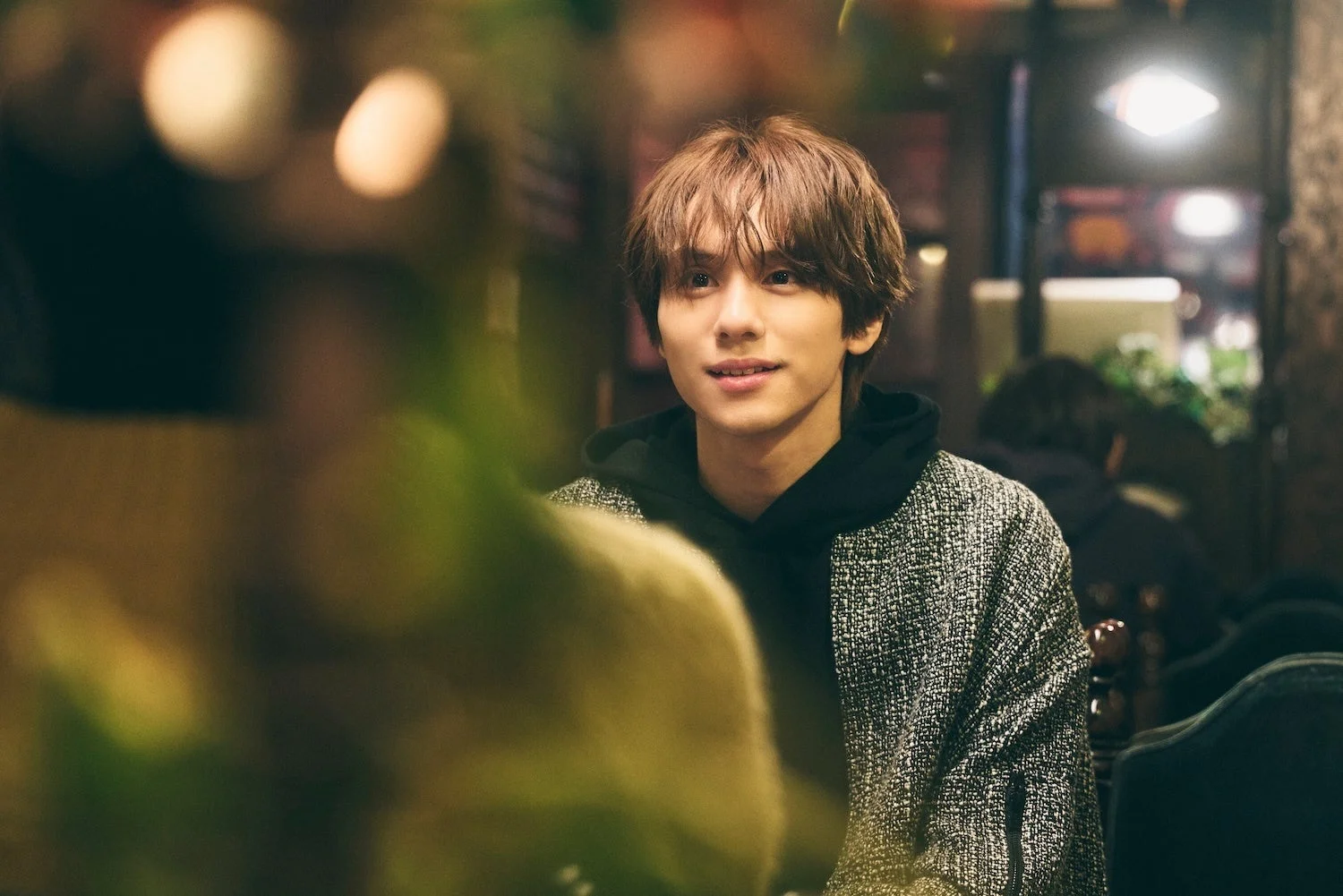 笑顔を見せる鯨